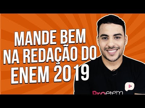 5 DICAS PRA MANDAR BEM NA REDAÇÃO DO ENEM 2019 Prof Romulo Bolivar